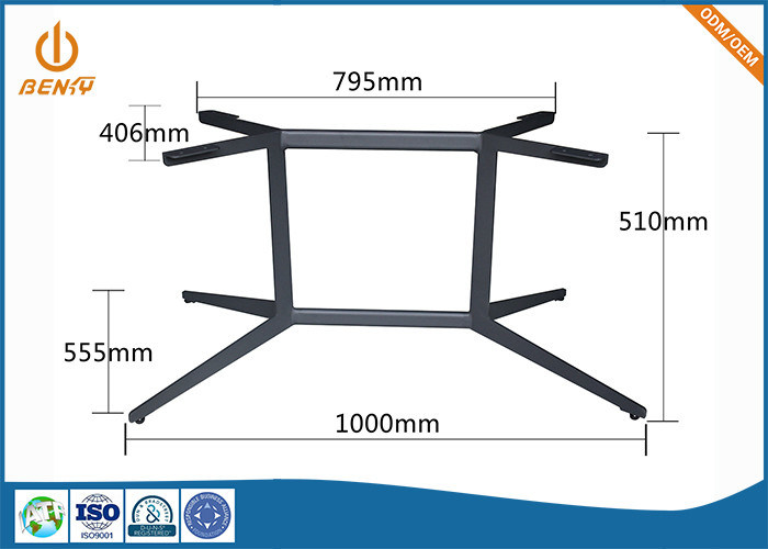 1200*700mm Melamin Üstlü 200*600mm Restoran Masa Tabanı