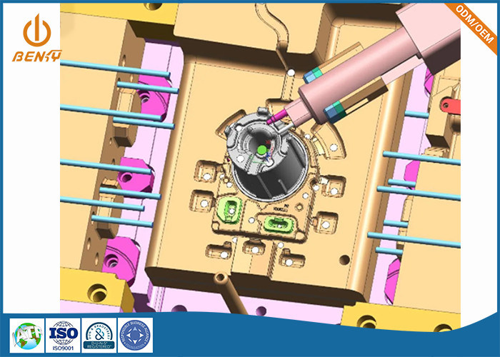 Otomatik Pompa Parçaları için OEM ODM Alüminyum Döküm Makine Parçaları