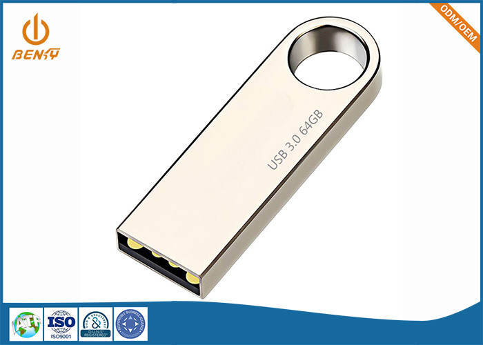 Ra0.8 Ra3.2 çinko alaşımlı döküm parçalar Özel USB konektörü kabuğu