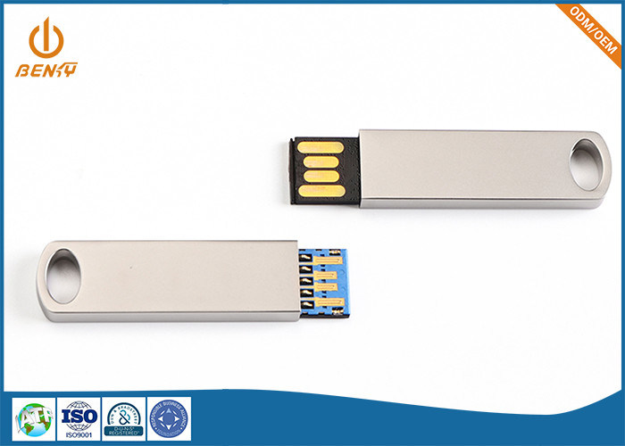 Ra0.8 Ra3.2 çinko alaşımlı döküm parçalar Özel USB konektörü kabuğu