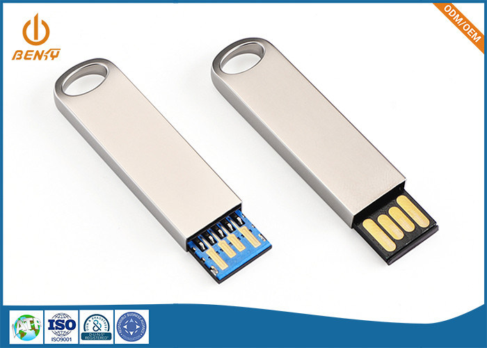 Ra0.8 Ra3.2 çinko alaşımlı döküm parçalar Özel USB konektörü kabuğu