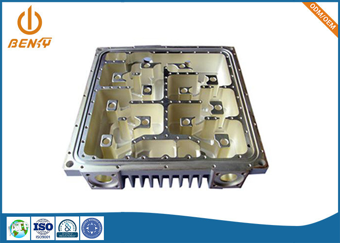 OEM AlSi12 Döküm Kasa Alüminyum İletişim Ekipmanları Parçaları