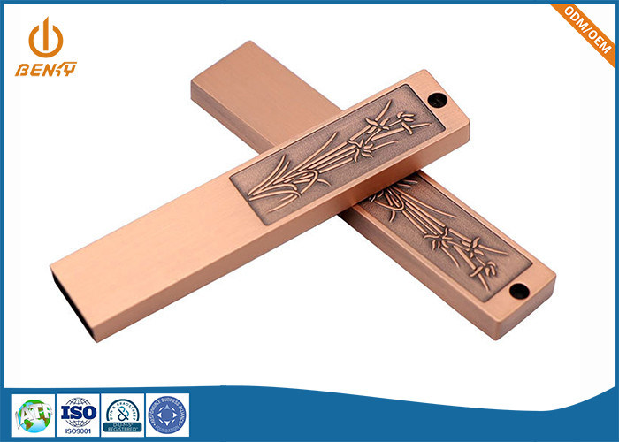 ISO TS16949 EICC Çinko Döküm Tabancası Flaş Kalem Sürücüsü USB Kabuğu