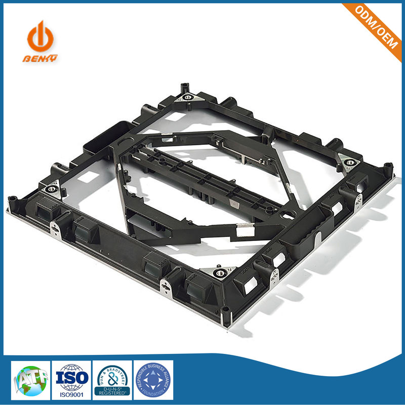 Döküm Parçaları Duvar Çerçevesi Arka Panel Alüminyum Kapalı HD LED Ekran Arka Panel Alaşım Yerçekimi Kabini