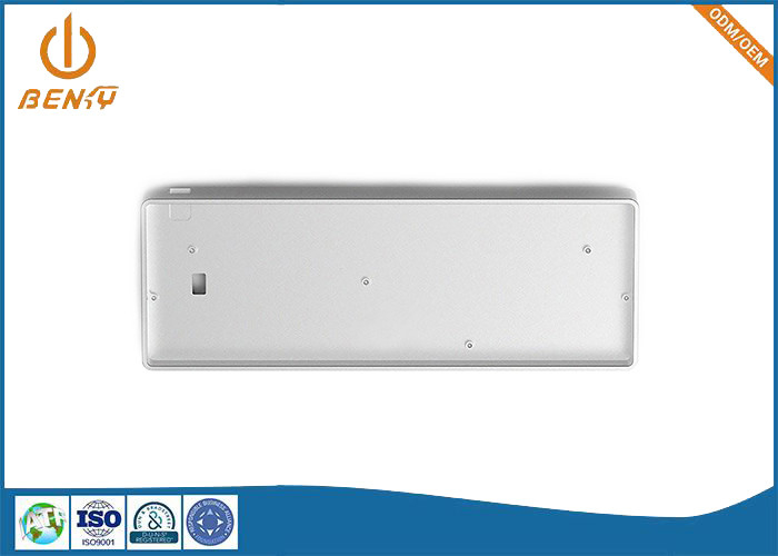 Kumlama Eloksallı CNC İşleme Alüminyum Parçalar CNC Öğütülmüş Mekanik Klavye Kılıfı