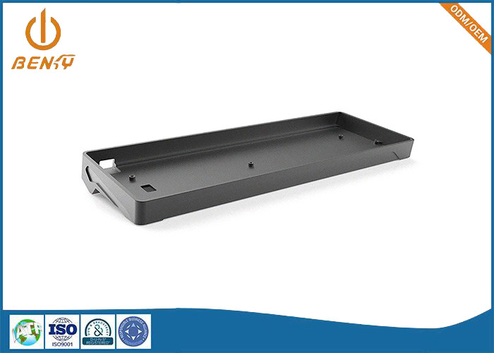 Kumlama Eloksallı CNC İşleme Alüminyum Parçalar CNC Öğütülmüş Mekanik Klavye Kılıfı